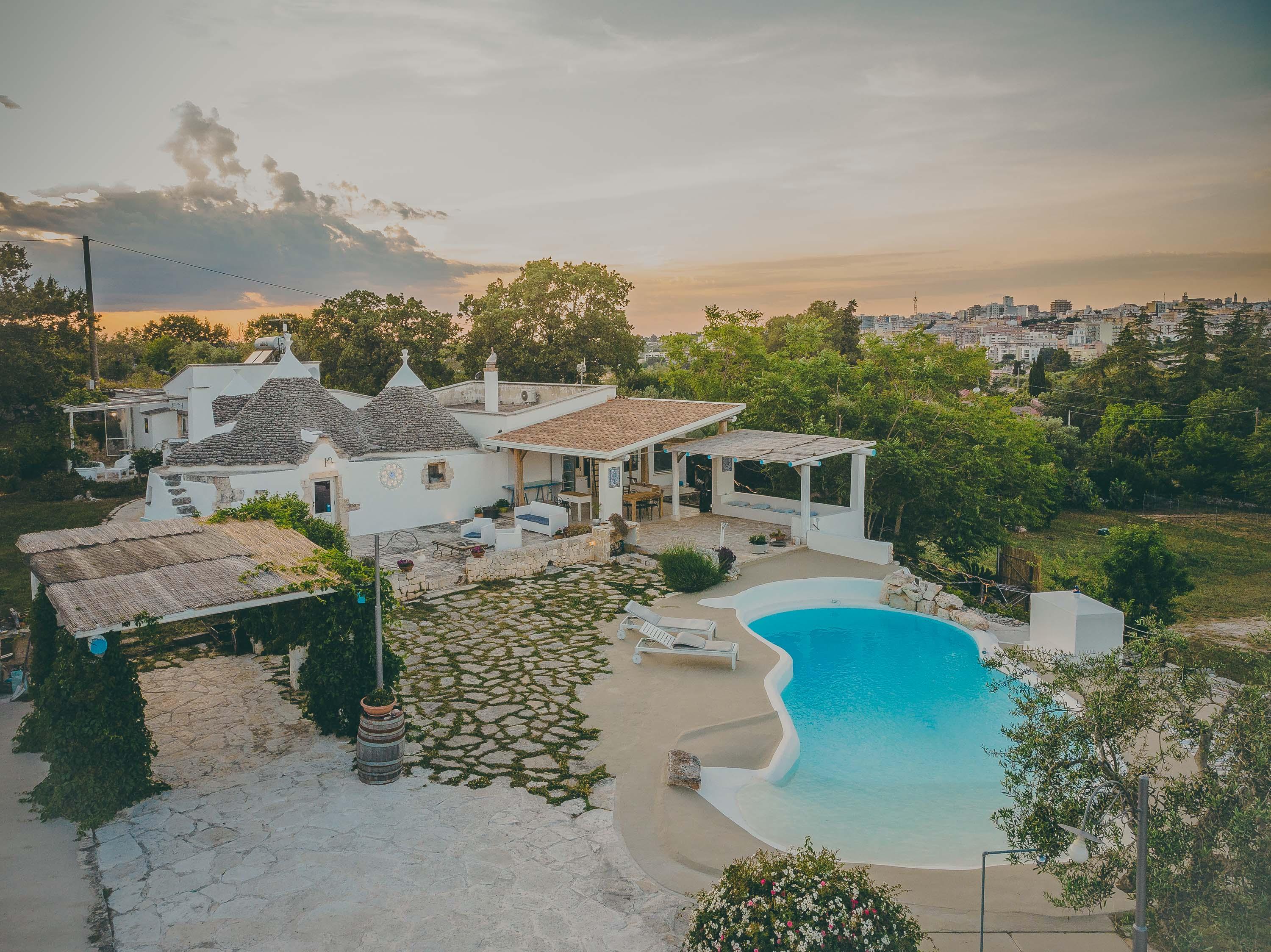Trulli Terra Magica Acomodação com café da manhã Putignano Exterior foto